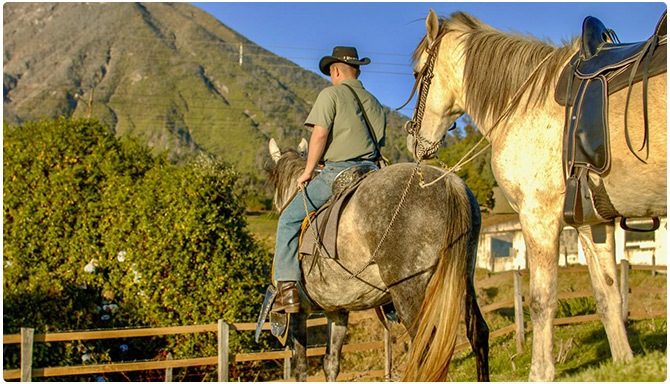 Ridecitos y Cabalgatas en Hacienda La Central Volcán Turrialba